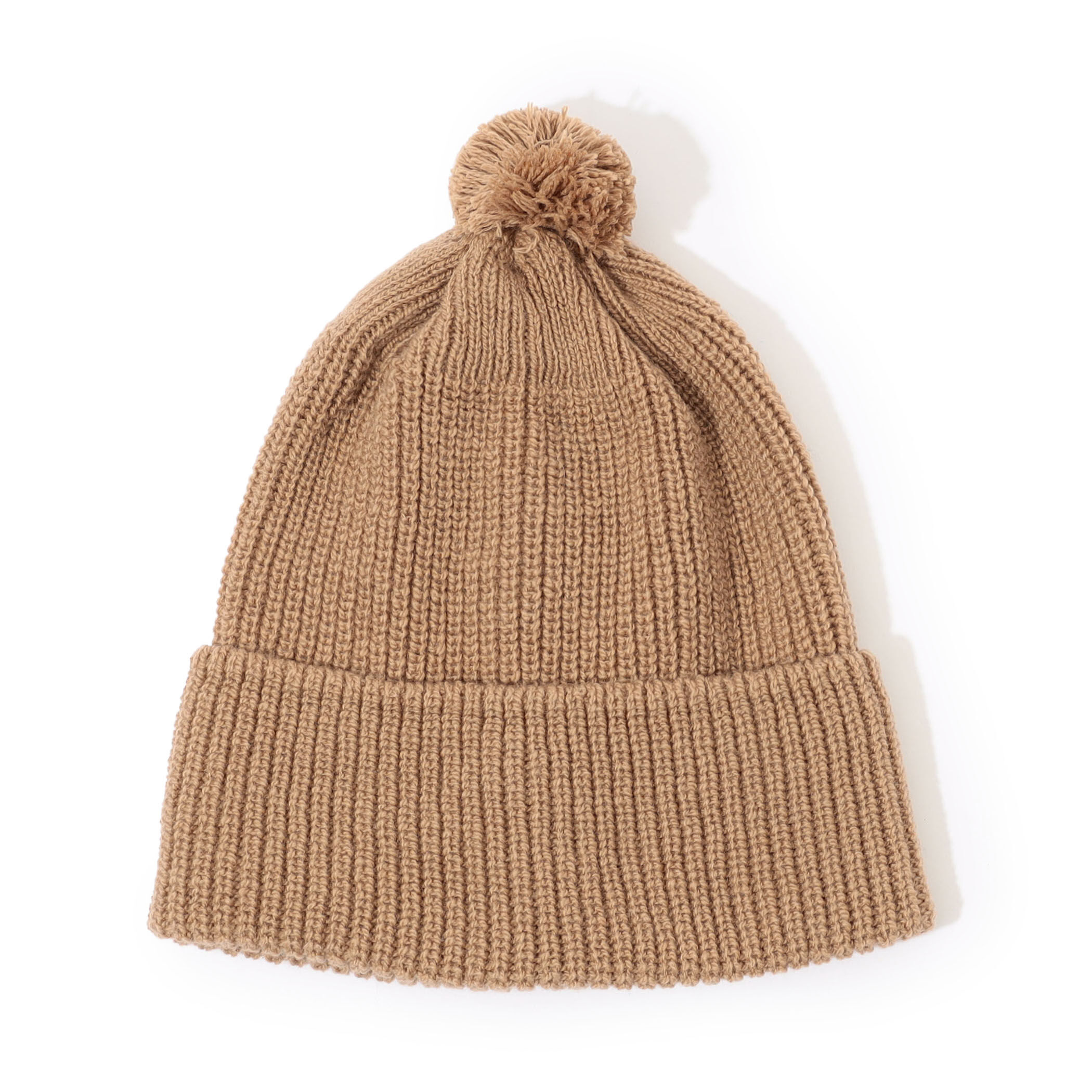 HIGHLAND2000 HC BOB CAP WITH POMPOM カシミヤニットキャップ