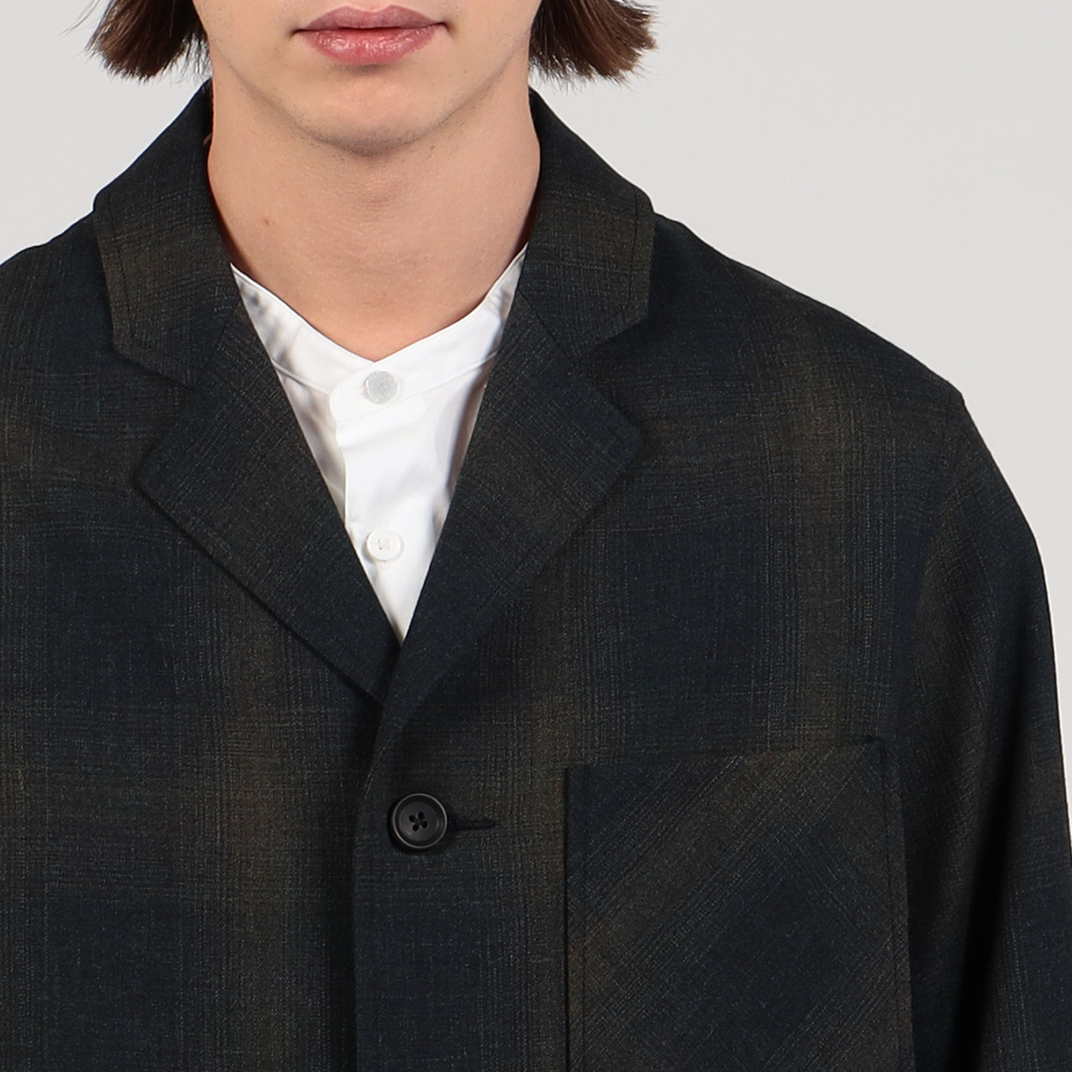別注】PENDLETON ウール オンブレチェック ジャケット