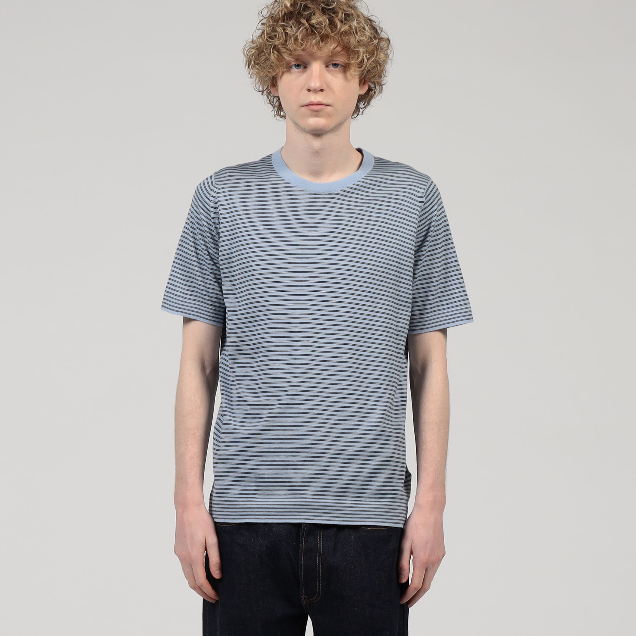 お歳暮･冬ギフト2024｜ギフト・贈り物はセブン 別注】JOHN SMEDLEY ニットTシャツ｜トゥモローランド VIKTOR トップス