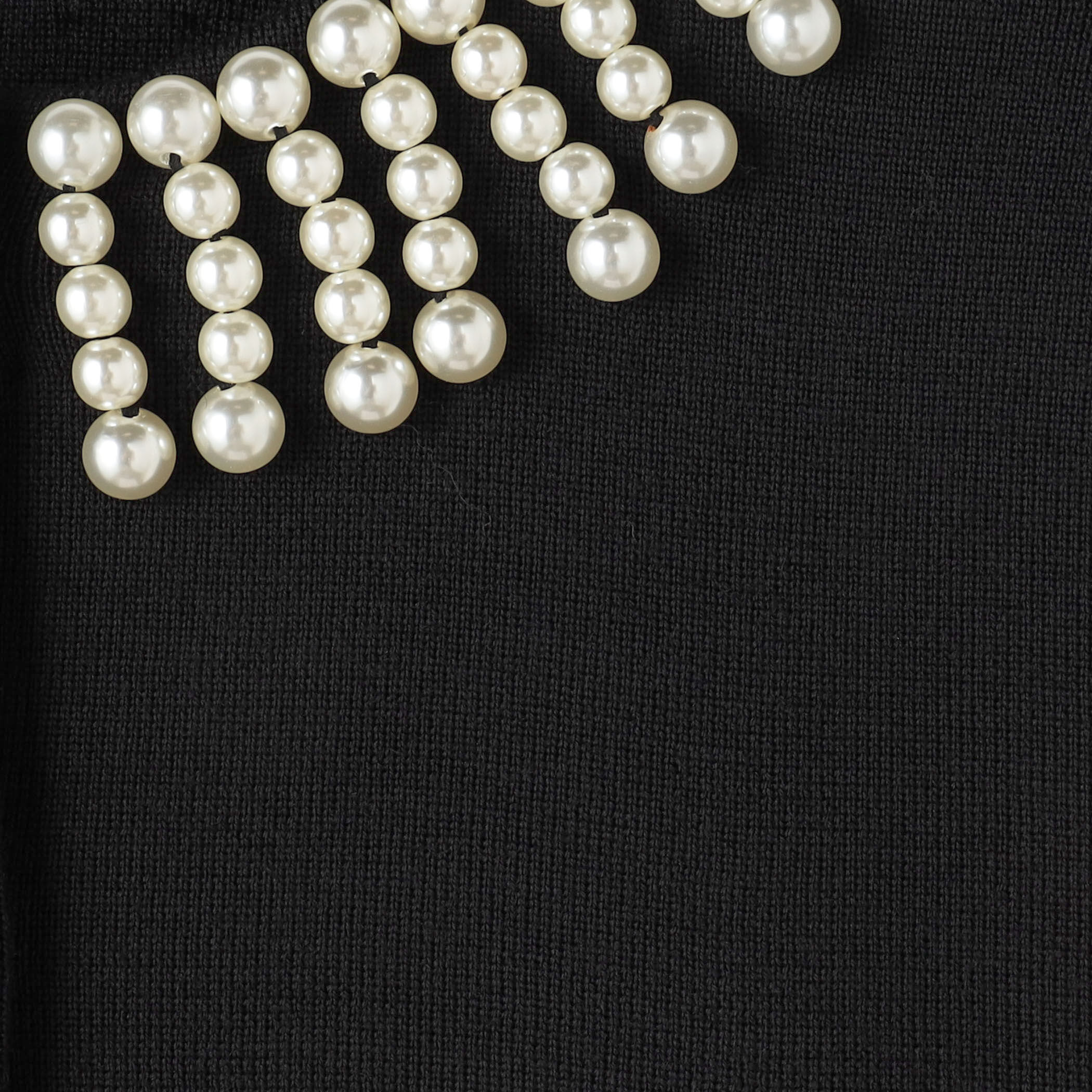 Ballsey ボールジィ ウールコットンパールコンビ クルーネックカーディガン BALLSEY（ボールジィ）の「ウールコットンパールコンビ クルー