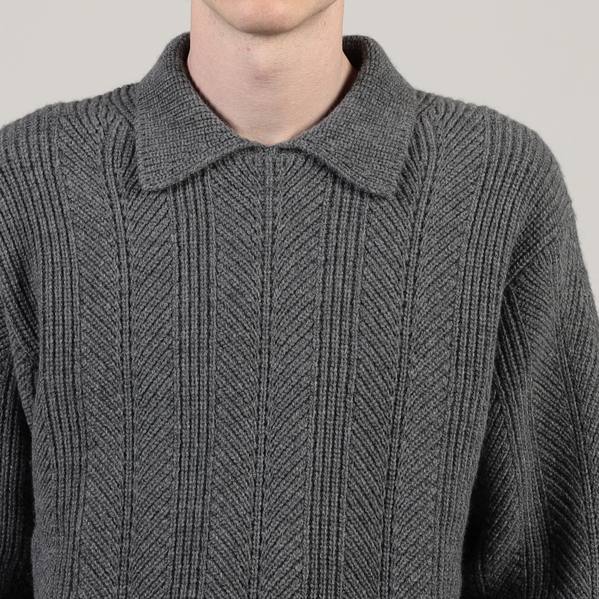 Drake's ウールアルパカ スキッパーニット｜トゥモローランド 公式通販