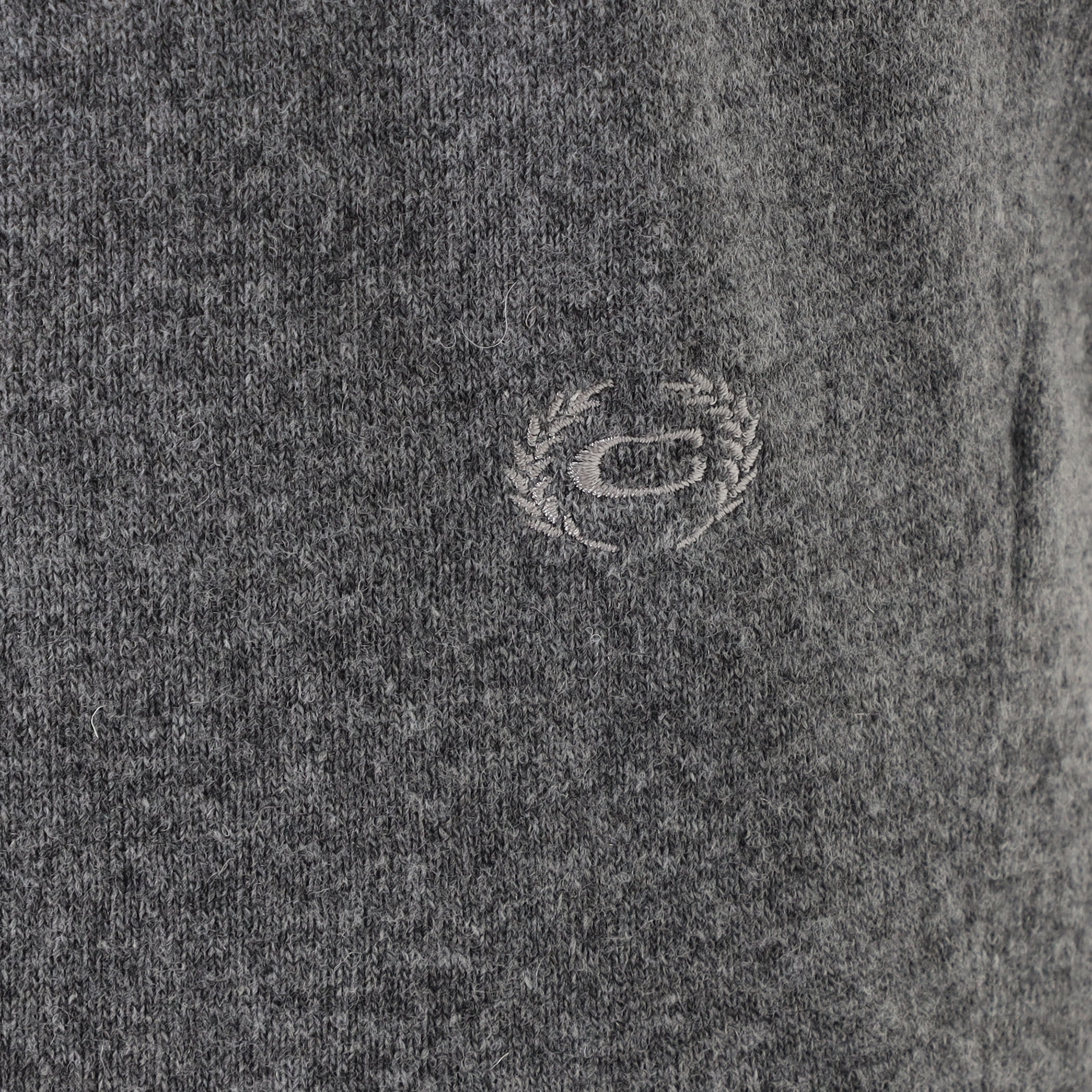 Commission DOUBLE FRONT KNIT バックオープン Vネックニット