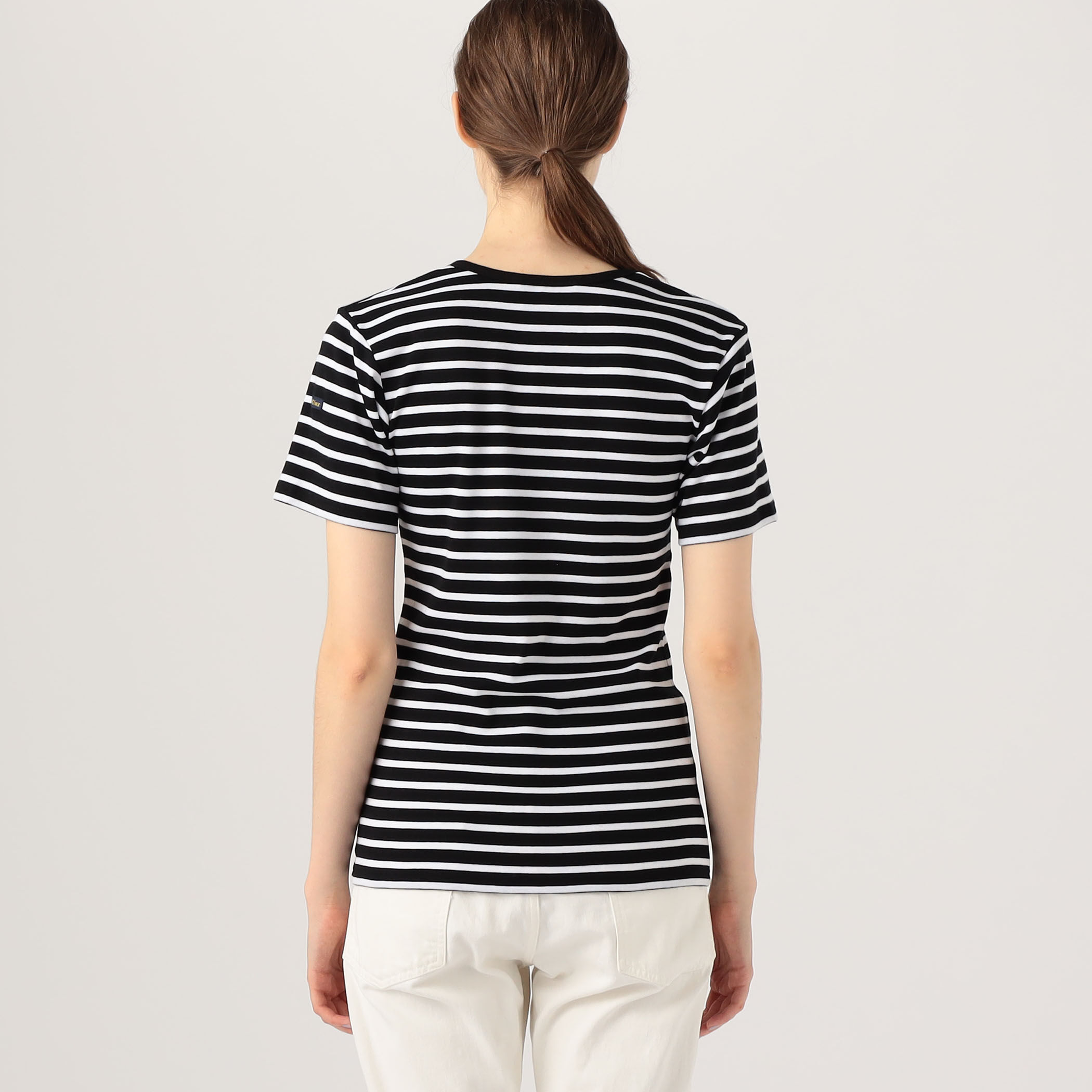 tシャツ 「別注」Le minor×GALERIE VIE Uネック Tシャツ レディース 別注】Le minor×GALERIE VIE Uネック Tシャツ（Tシャツ