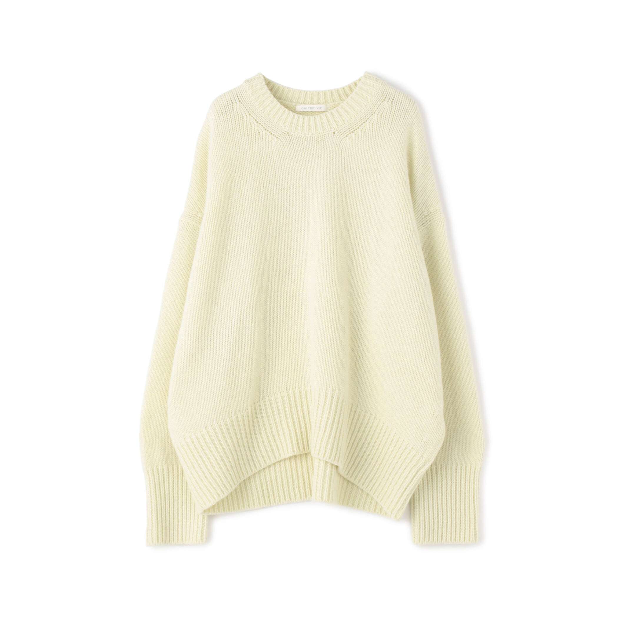 GALERIE VIE（ギャルリー ヴィー）の「ファインウール クルーネックプルオーバー（ニット/セーター）」 - WEAR