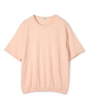 MAATEE&SONS  コットン クルーネック ハーフスリーブニット