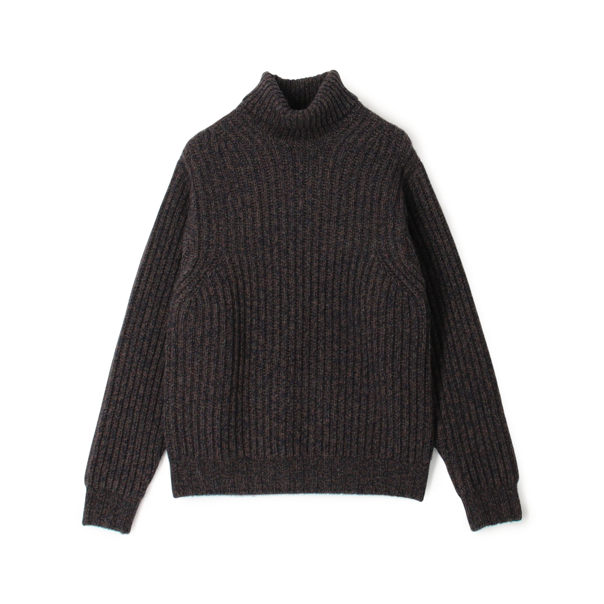 TOMORROWLAND Tricot ウールカシミヤ メランジニット タートルネック