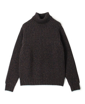 TOMORROWLAND Tricot ウールカシミヤ メランジニット タートルネックプルオーバー