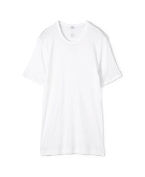 コットンフライス クルーネックTシャツ（メンズ）