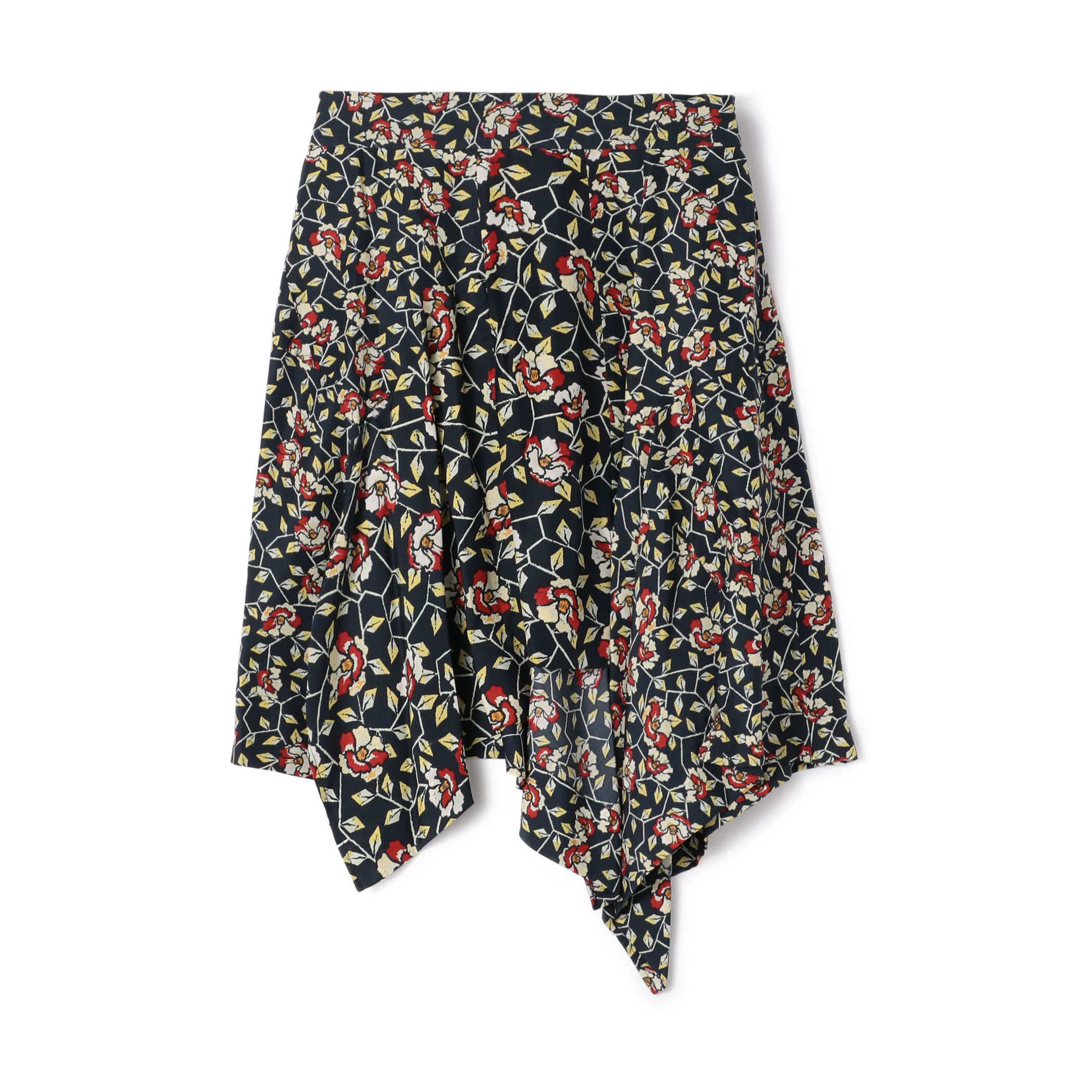 ISABEL MARANT RACHEL シルク フラワープリントアシンメトリーミニスカート｜トゥモローランド 公式通販