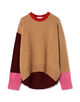 ■NZ LAMB 9G クルーネックプルオーバー