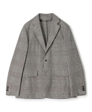 ウールリネンシルク シングルブレステッド 3Bジャケット MARLING＆EVANS