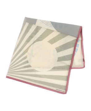 TOMORROWLAND コットンシルク プリントスカーフ