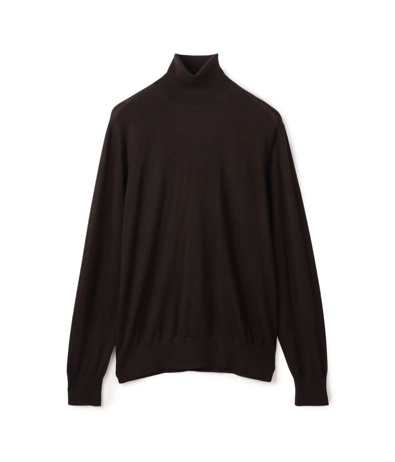カシミヤタートルネックニット Cariaggi