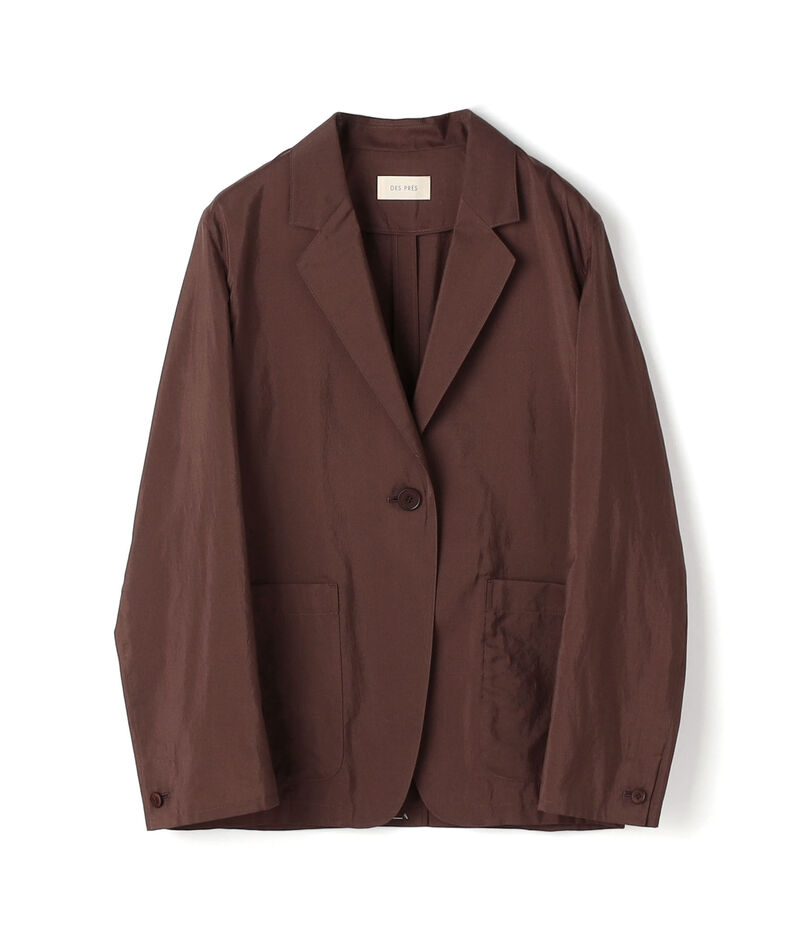 【WEB先行予約】 コットンシルクタイプライター テーラードジャケット