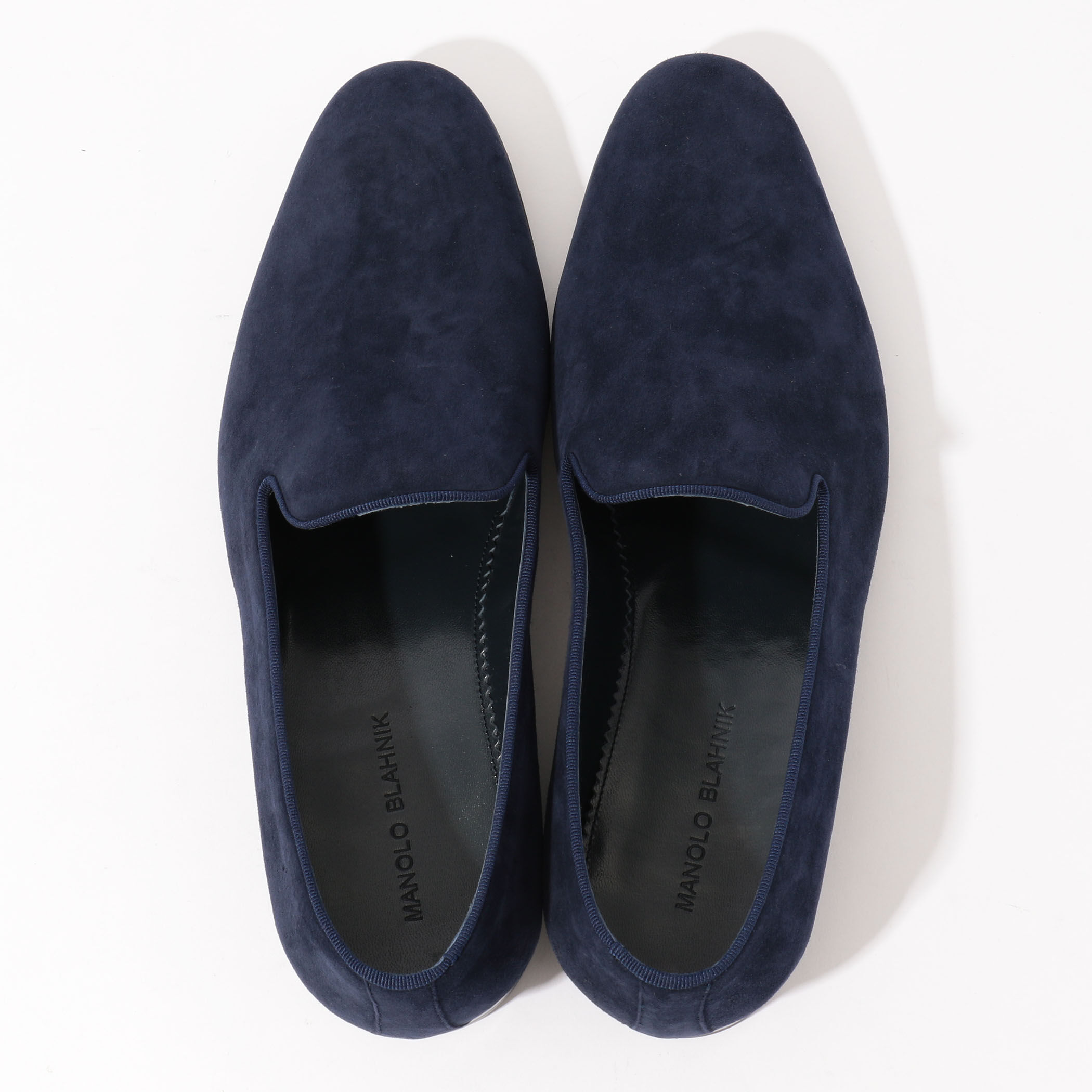 MANOLO BLAHNIK ゴートスエード スリッポン｜トゥモローランド 公式サイト