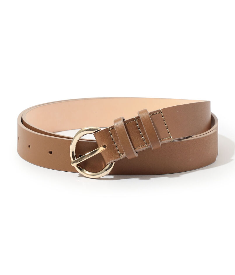 MAISON et VOYAGE ラウンドバックル レザーベルト