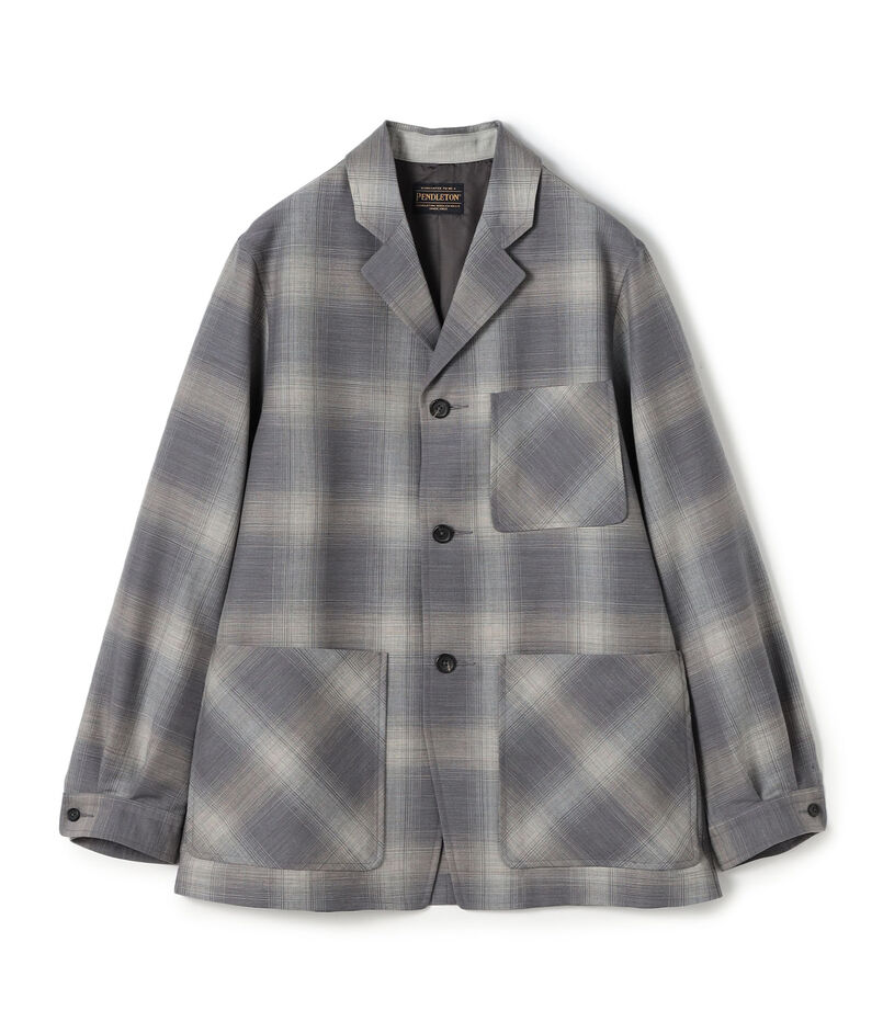 【別注】PENDLETON ウールオンブレーチェック トップスタージャケット