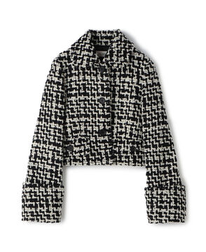 ビンテージブークレーツイード ショートジャケット