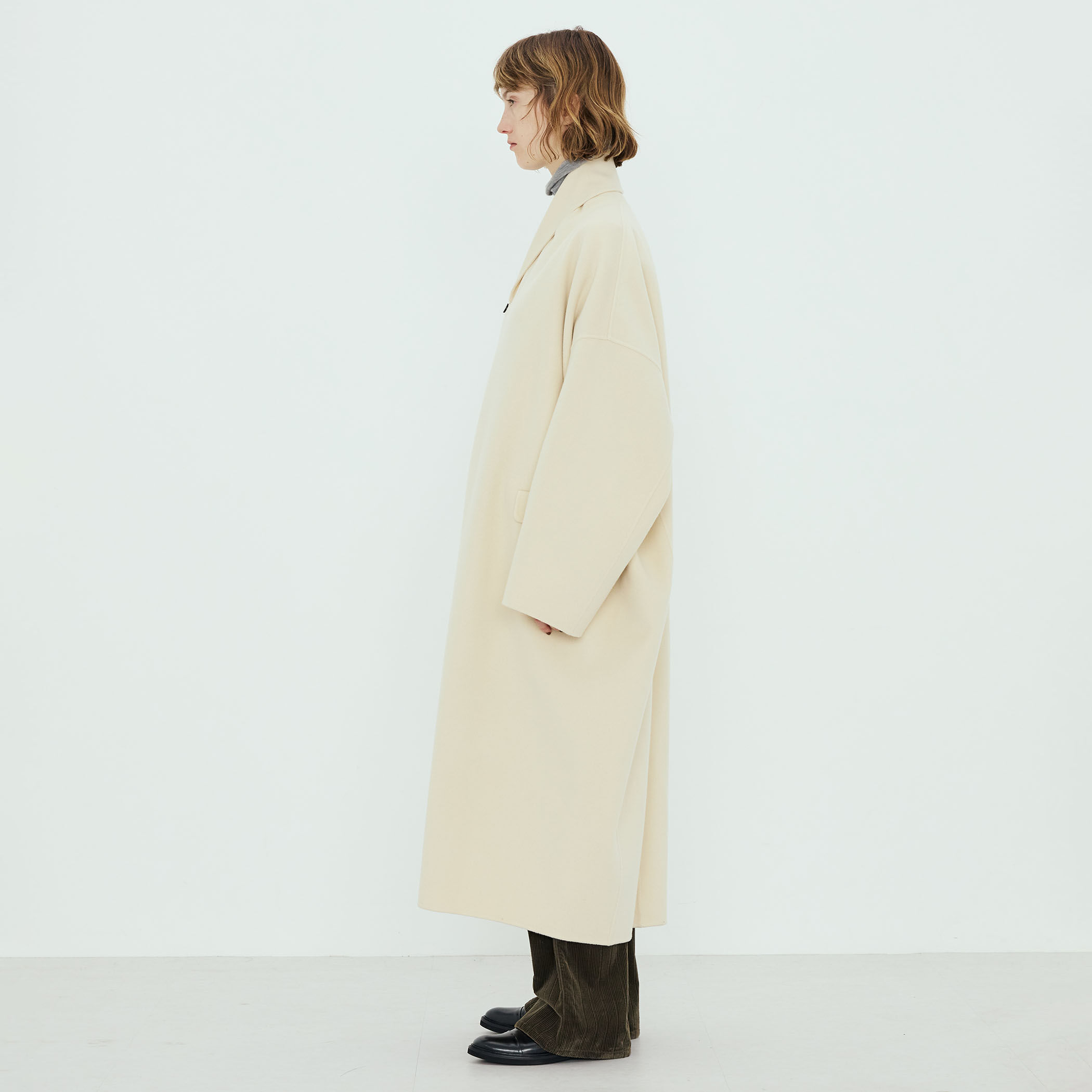 【美品・希少】トゥモローランド トリコ ニット ダブル Pコート ロングコート ウールダブルフェイス ロングコート | TOMORROWLAND .B (Women