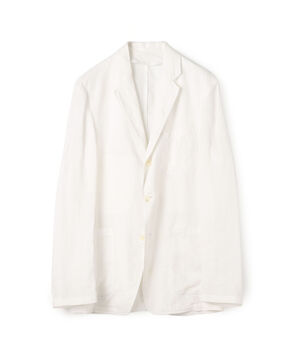リネン シングルブレステッド3Bジャケット GOLD LINEN