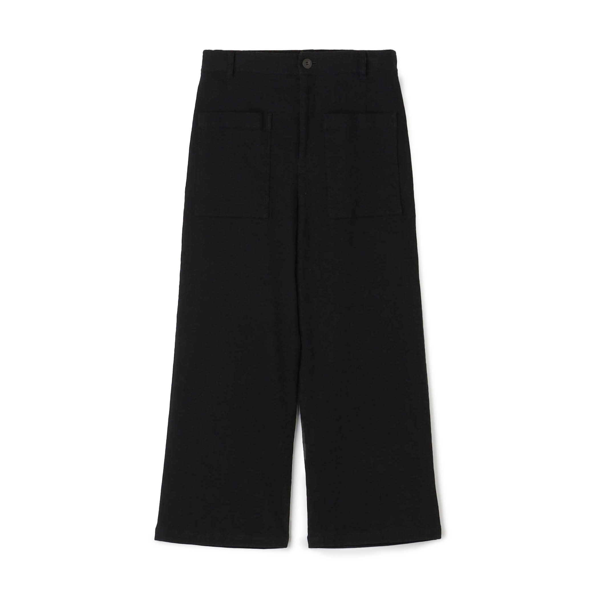 コットンリネンストレッチ クロップドパンツ｜トゥモローランド