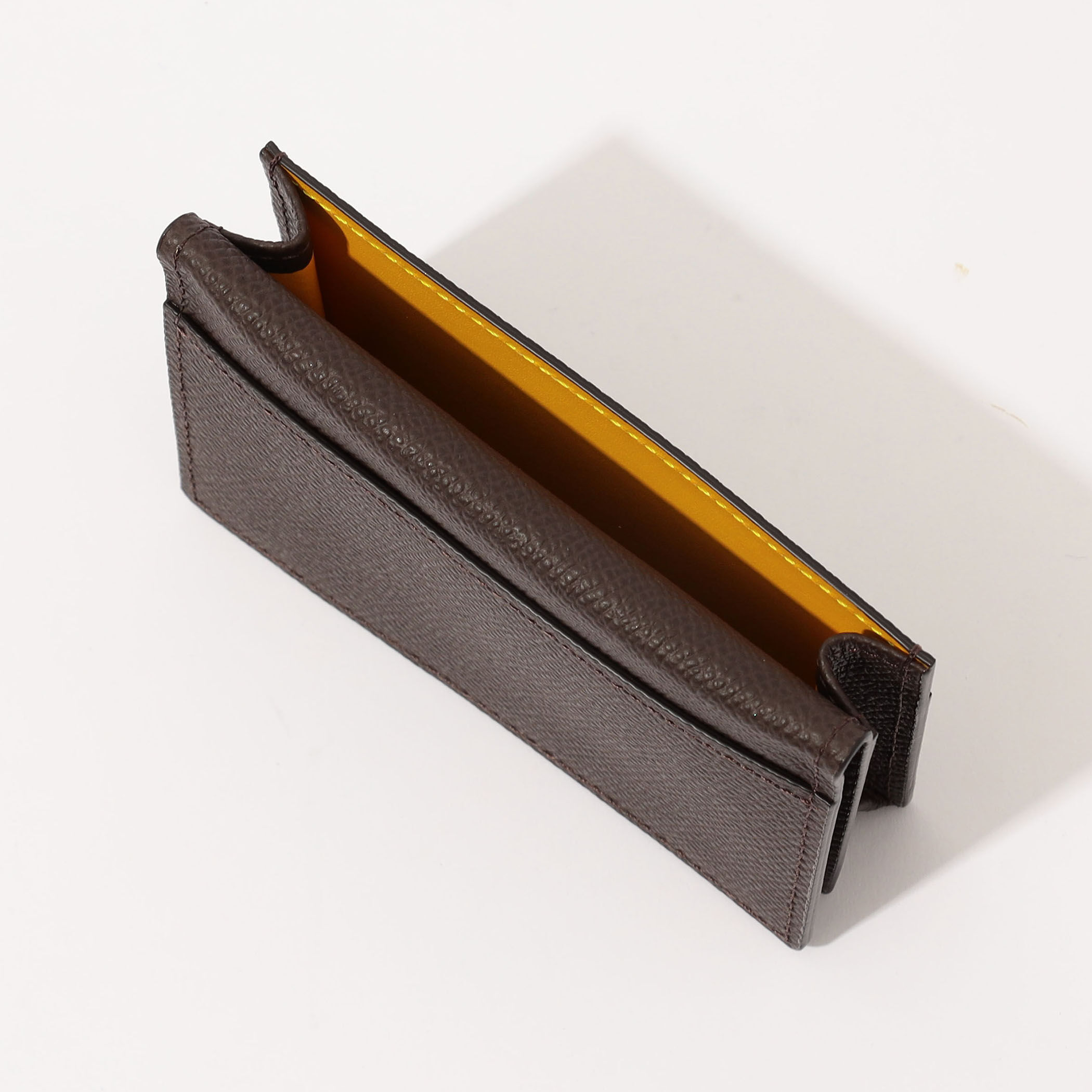 別注】BROOKLYN MUSEUM シュリンクレザー マチカードケース