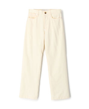 OVERCOAT JEAN TROUSER IN SILK シルクコットン トラウザーズ
