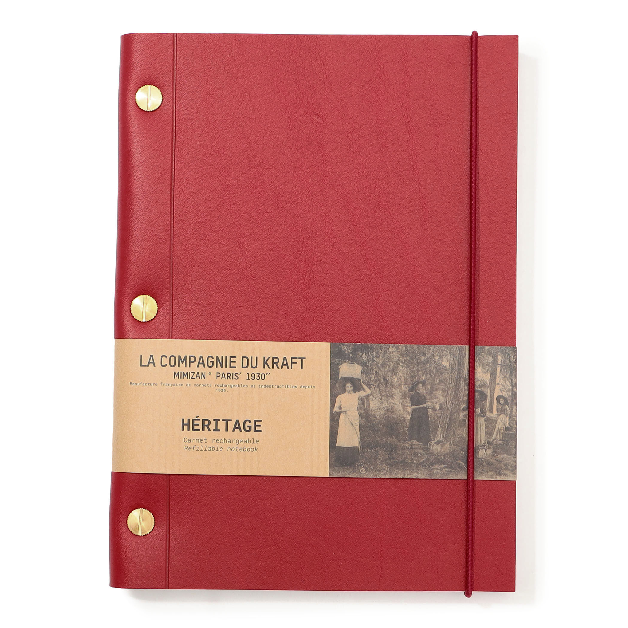 La Compagnie du Kraft Heritage A5 Leather Notebook