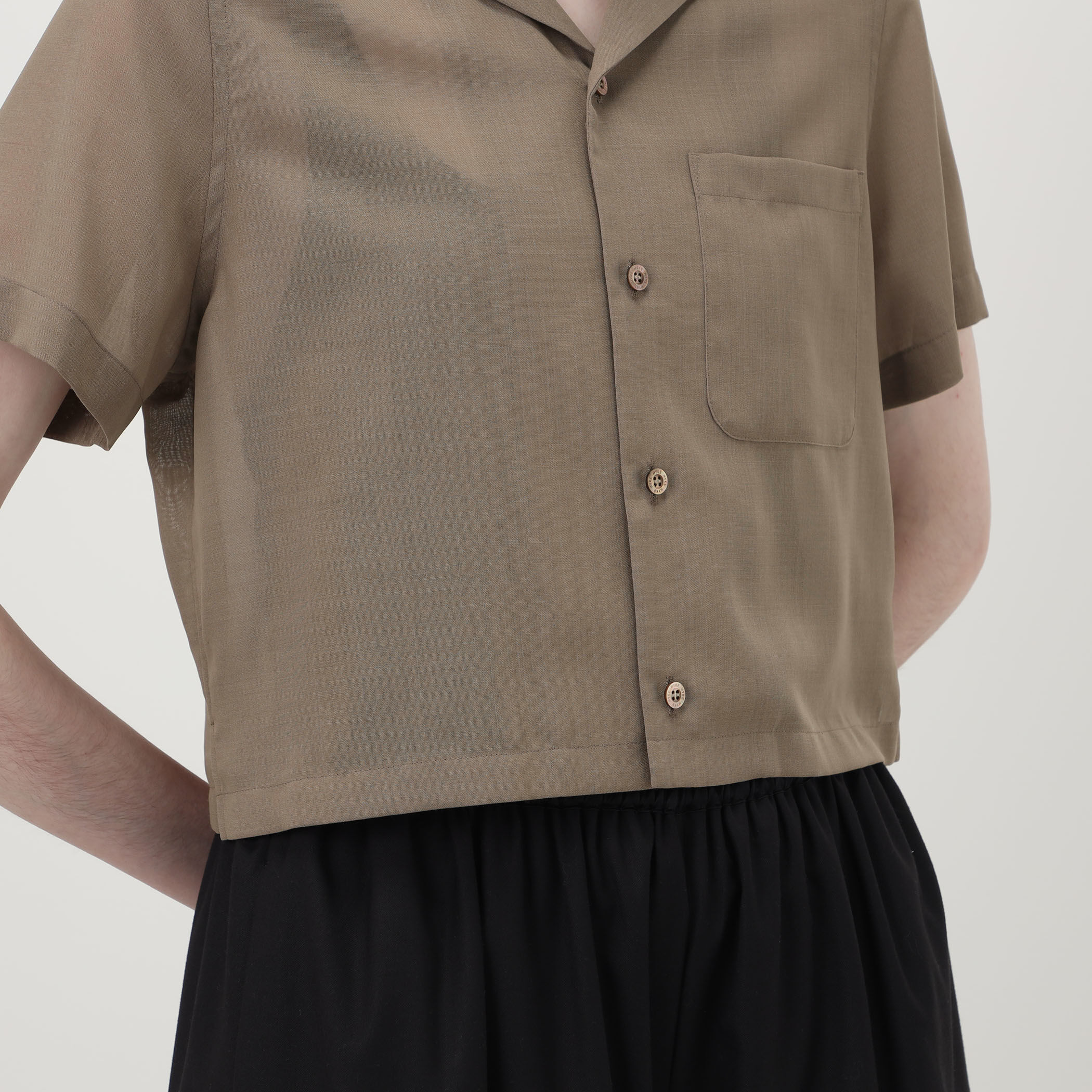HYKE T/W VOILE SHIRT｜トゥモローランド 公式サイト