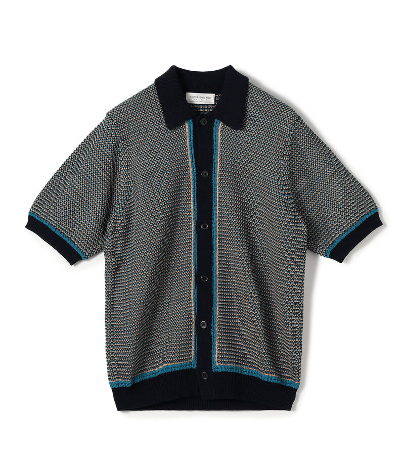TOMORROWLAND Tricot マーセライズコットン ハーフスリーブニット