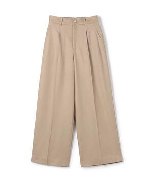 ウールサキソニー ハイウエストパンツ