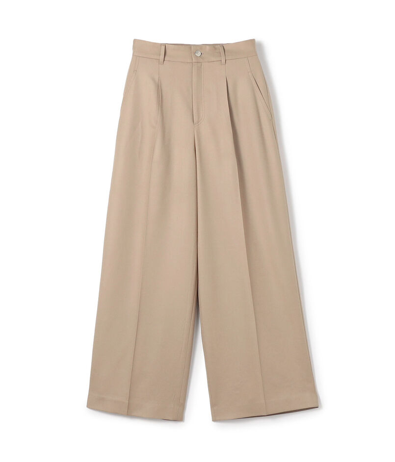 ウールサキソニー ハイウエストパンツ