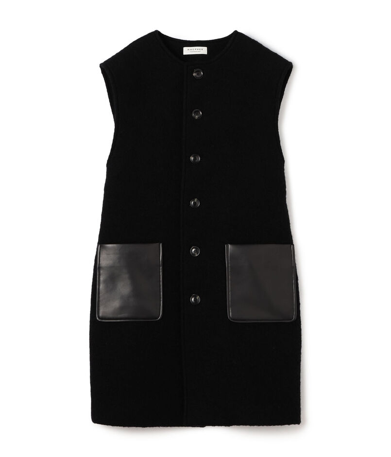 シープパイル クルーネックジレ｜トゥモローランド 公式通販