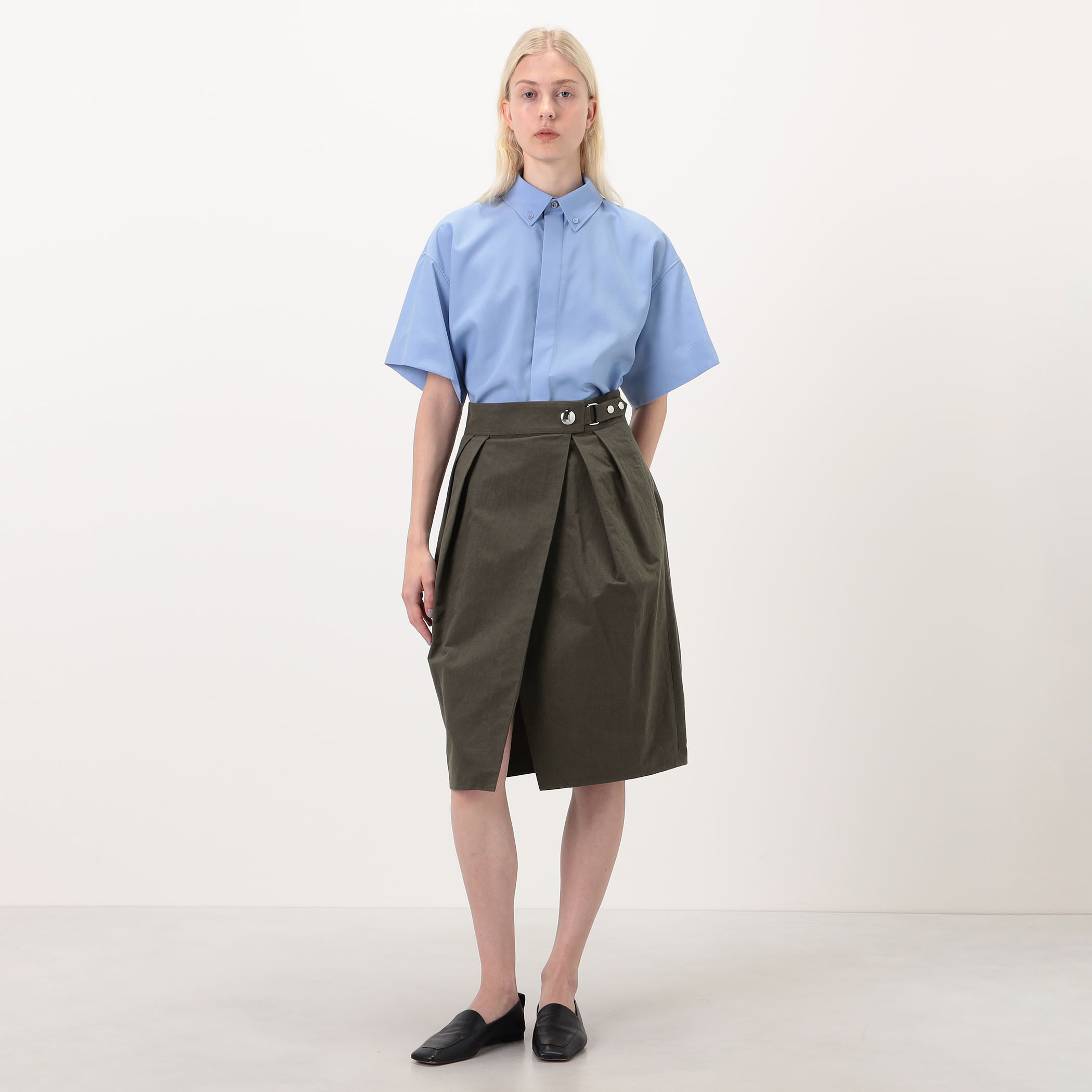 別注】THE RERACS × Edition BARREL WRAP SKIRT バレルラップスカート