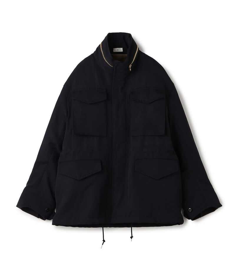 ウールリネンツイル M65ブルゾン