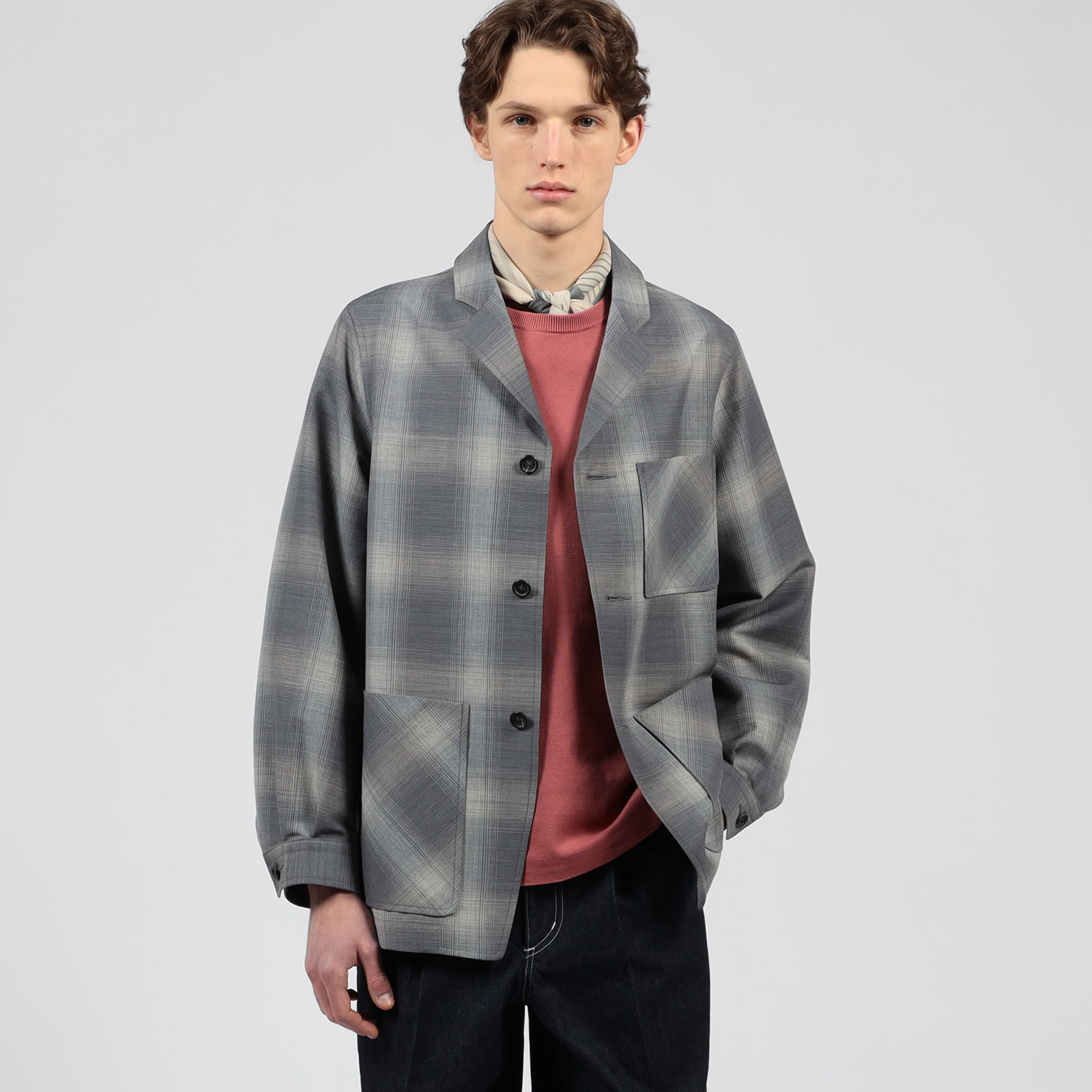 別注】PENDLETON ウールオンブレーチェック トップスタージャケット