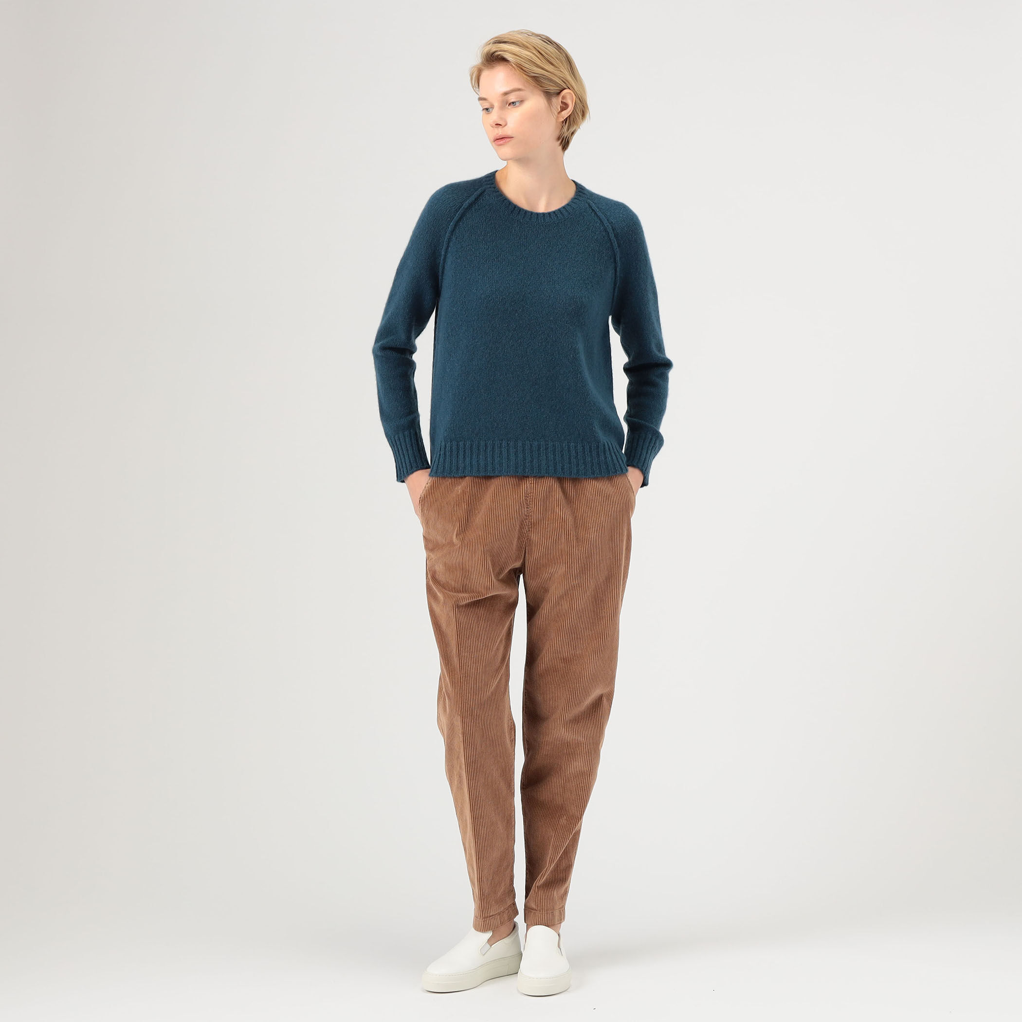 JAMES PERSE カシミヤブークレコート トゥモローランド カシミヤ