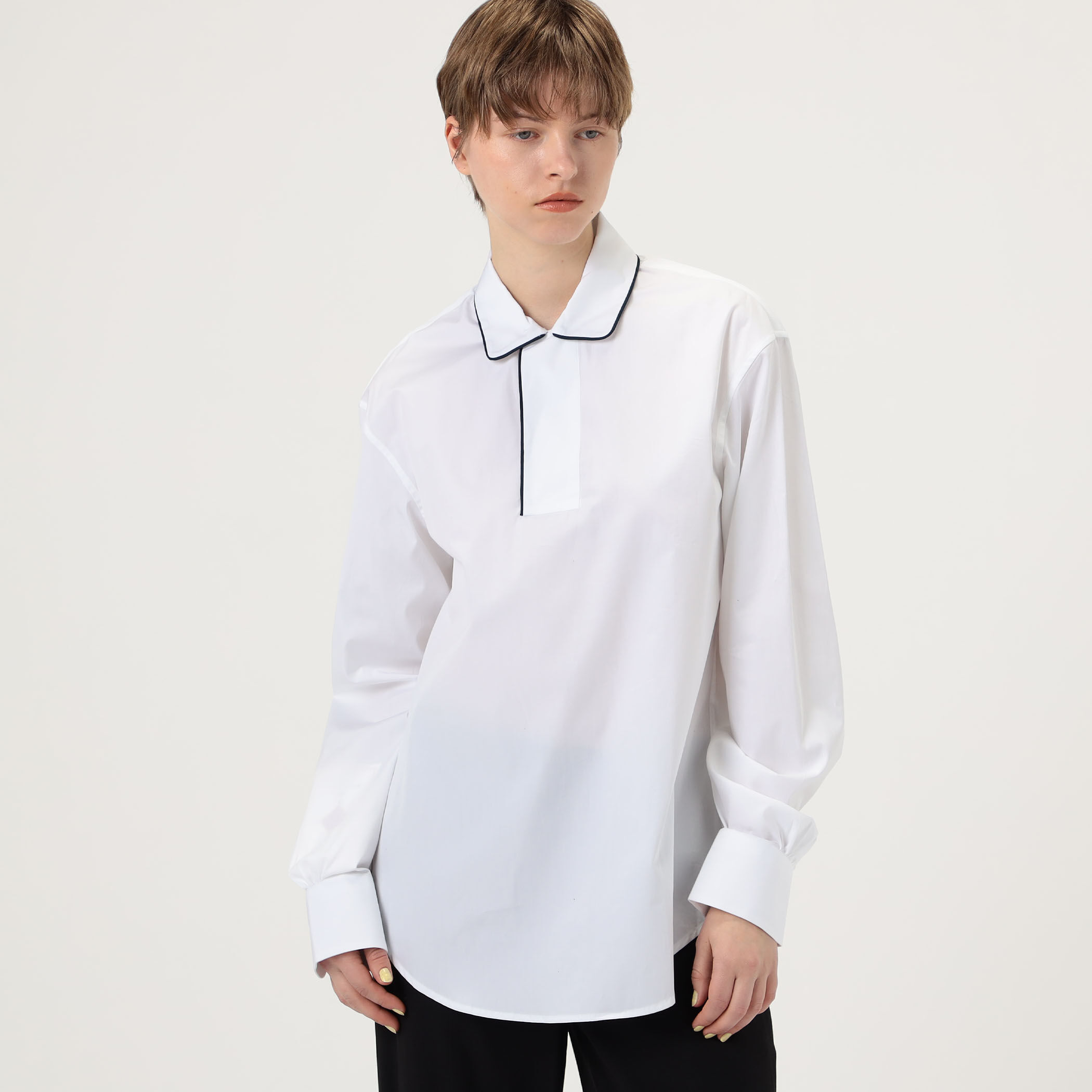大人気定番商品 別注】BOURRIENNE MARINE コットンシャツ｜トゥモローランド トップス