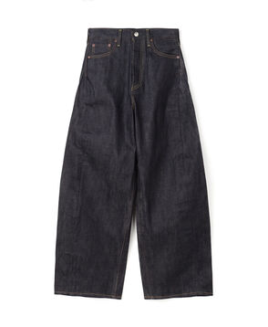 HYKE BARREL-LEG JEANS