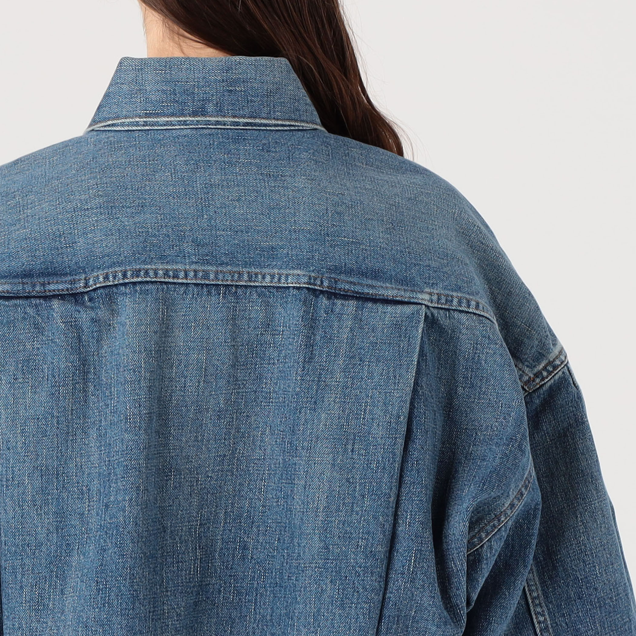 HYKE BALLON SLEEVE DENIM JACKET｜トゥモローランド 公式通販