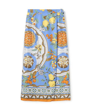 【別注】manipuri for Ballsey Antique Recipe ラップスカート