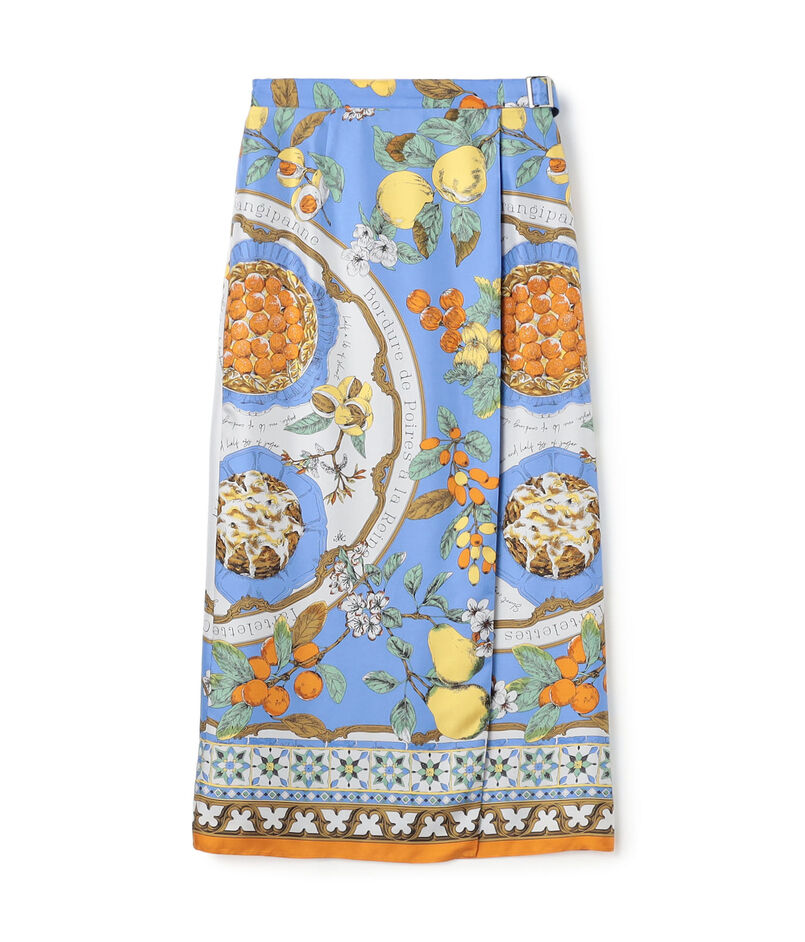 【別注】manipuri for Ballsey Antique Recipe ラップスカート