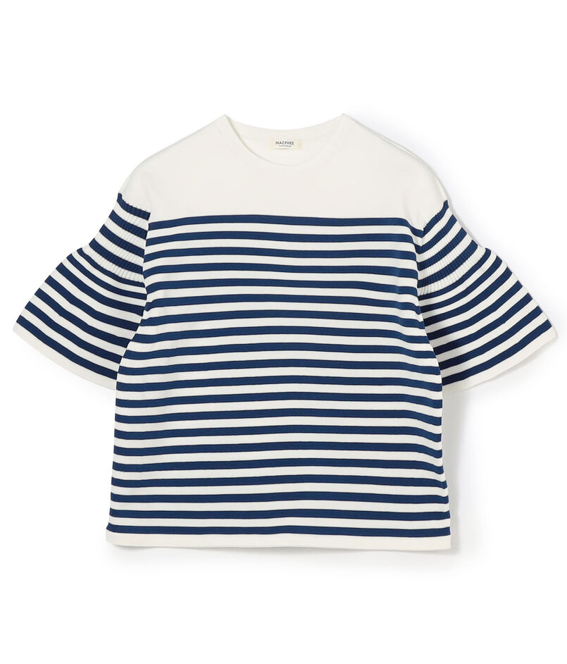 【WEB先行予約】フォームニット ベルスリーブプルオーバー