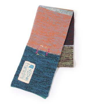 Waste Yarn Project SCARF ニットマフラー