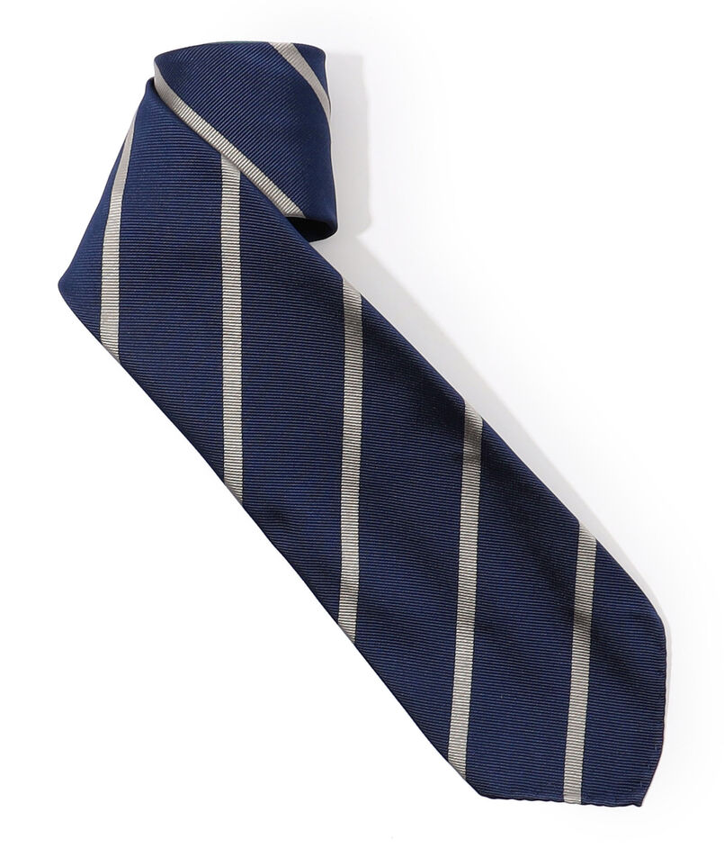 LE LYS シルク レジメンタルネクタイ