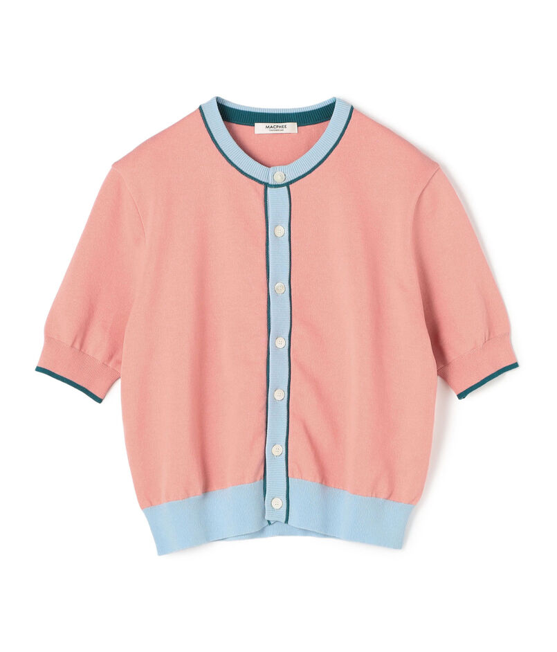 ドライコットン ハーススリーブカーディガン