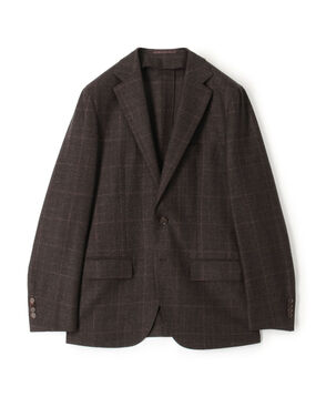ウールナチュラルストレッチ シングルブレステッド 2Bジャケット DRAGO