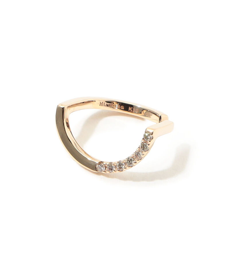 Hirotaka TREEHOPPER ダイヤモンド 片耳イヤーカフ S