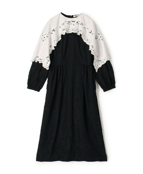 RENATA BRENHA TABLE RUNNER DRESS レースクロス コンビドレス