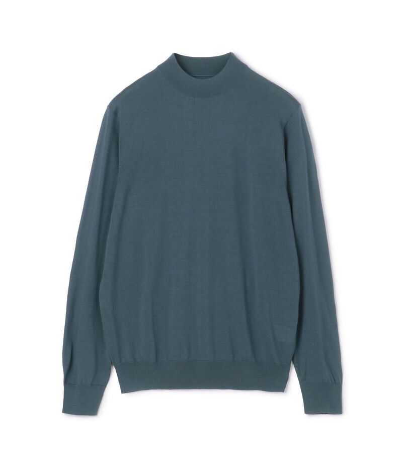 TOMORROWLAND tricot スーパーファインメリノウール モックネックプルオーバー S-WOOL